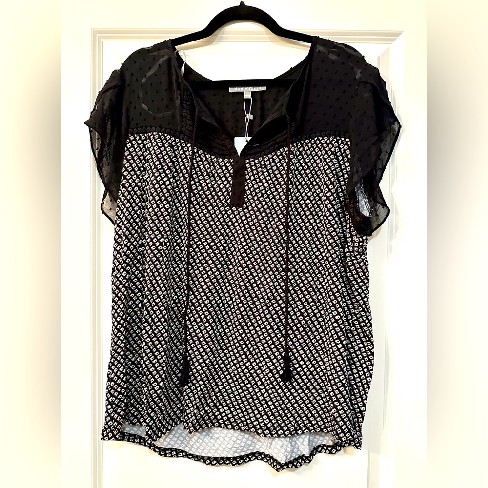 Daniel Rainn - Saharrey Tassel Knit Top Size XXL - NWT